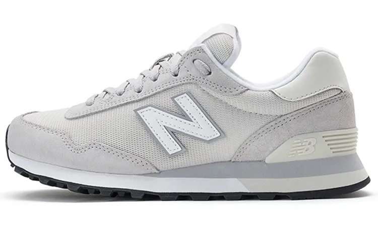 New Balance NB 515 Running Shoes Women's Low-top Light Gray/White - POIZON