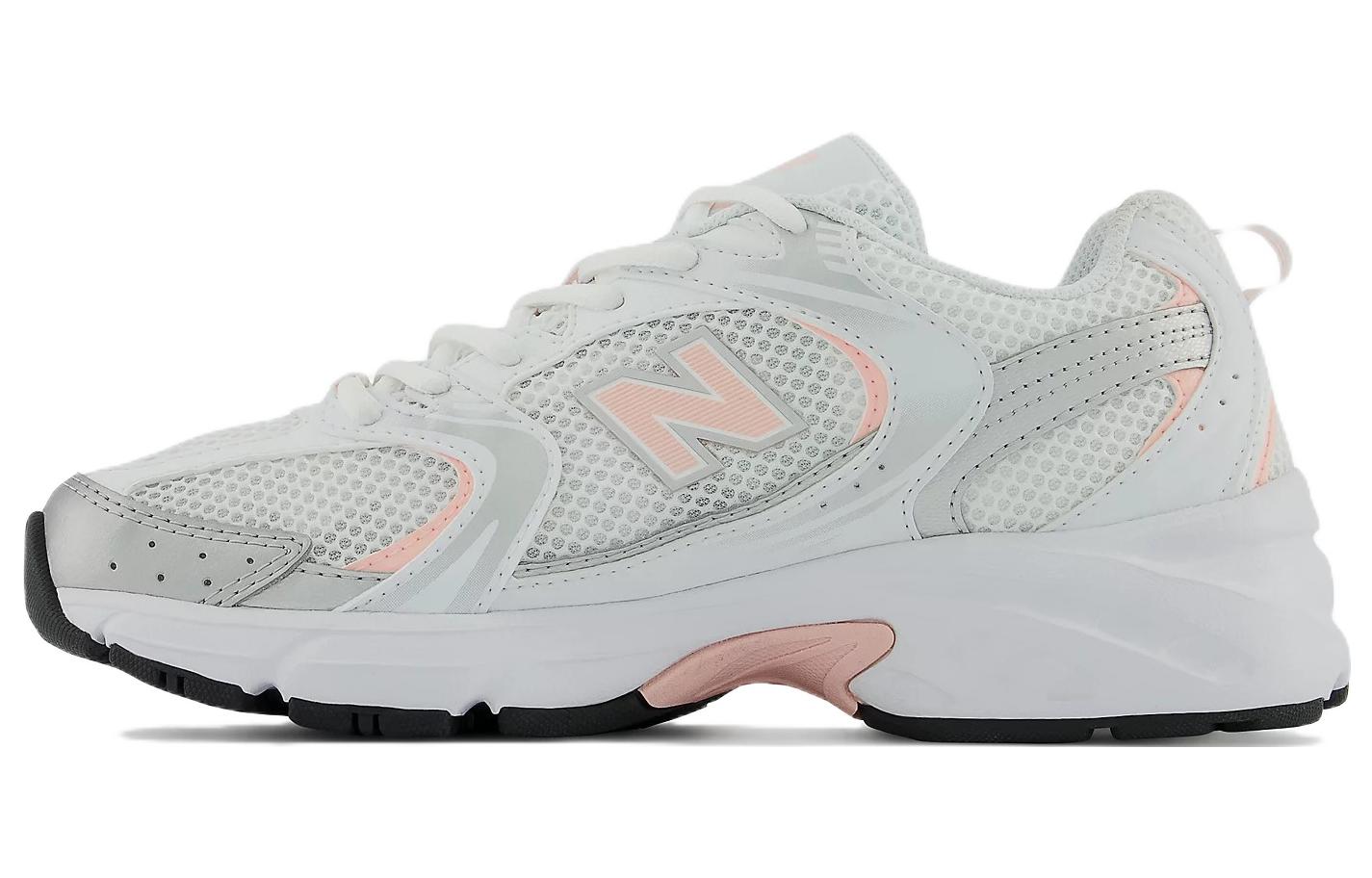 New Balance 530 White Silver Pink - POIZON