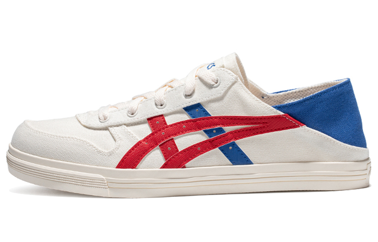 Asics Aaron Slip On White Red Blue POIZON