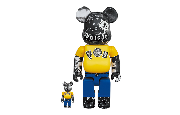 BE＠RBRICK VOLCOM 30TH ANNIVERSARY 100% & 400% - POIZON