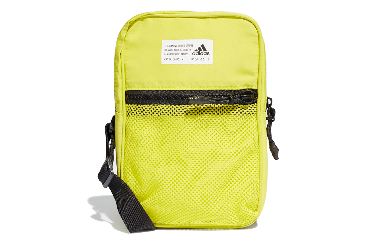 Adidas Shoulder Bags Green Yellow - POIZON