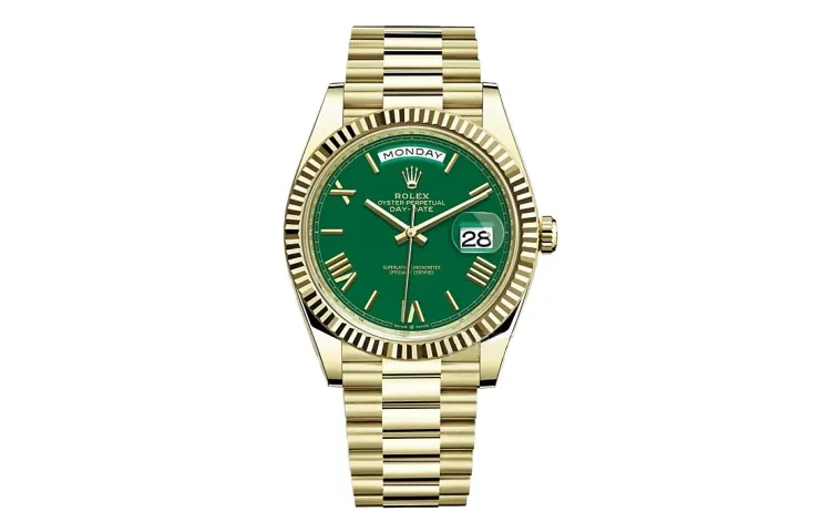 ROLEX Men Week-type calendar Swiss Watch - POIZON