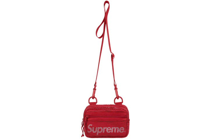 Red Supreme albe crossbody