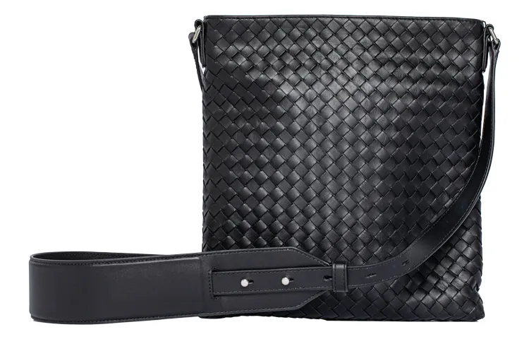 ショルダーバッグ・ポシェット Bottega Veneta Messenger Bag Bottega Veneta Cow Leather Messenger Bag Shoulder Bag