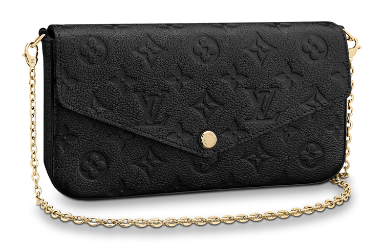 Bolso Pochette Felicie Louis Vuitton LOUIS VUITTON Pochette Felicie  Zippered Insert Monogram Empreinte
