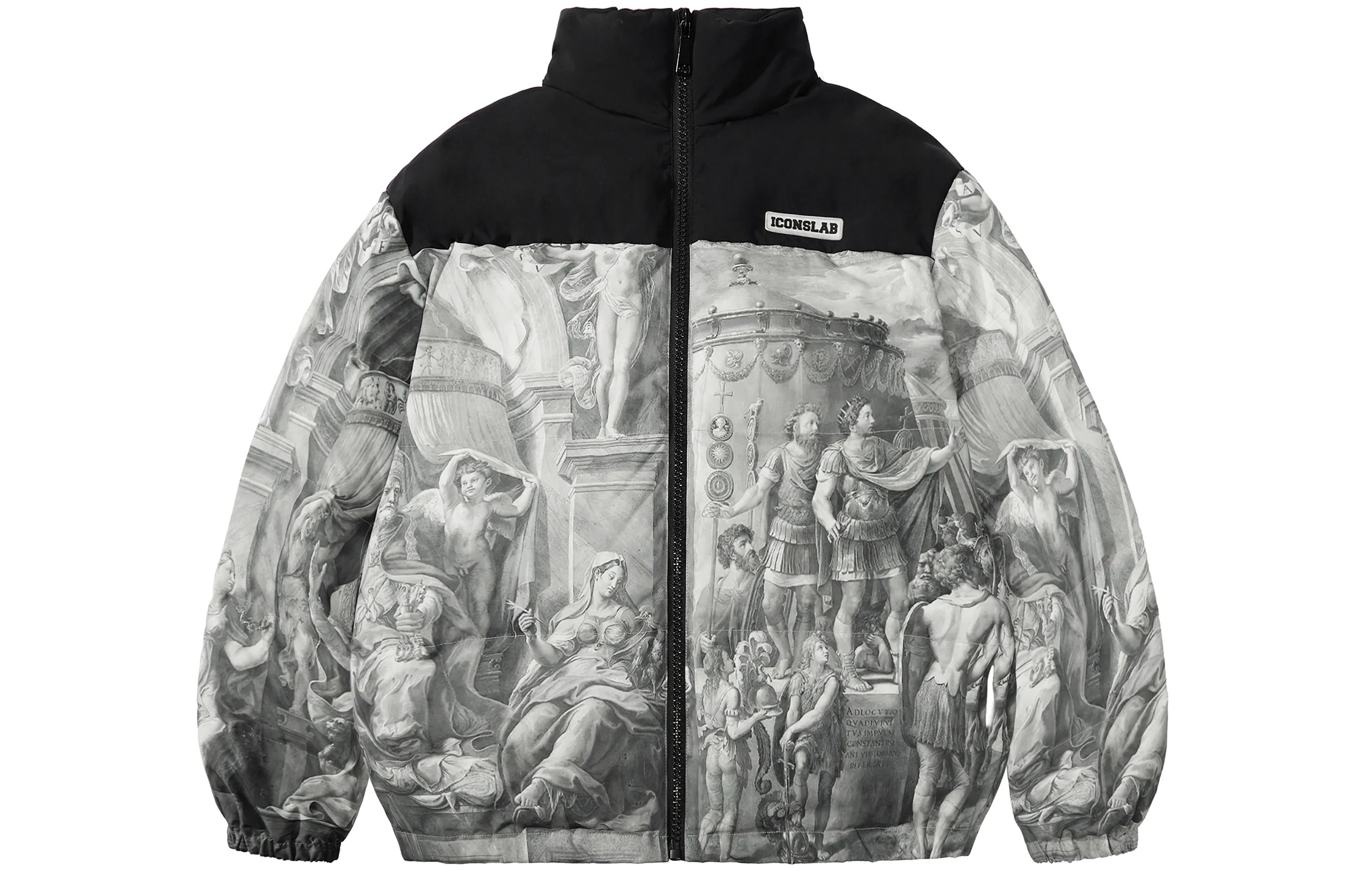 Iconslab X ICONS Lab Quilted Jacket Unisex Gray - POIZON