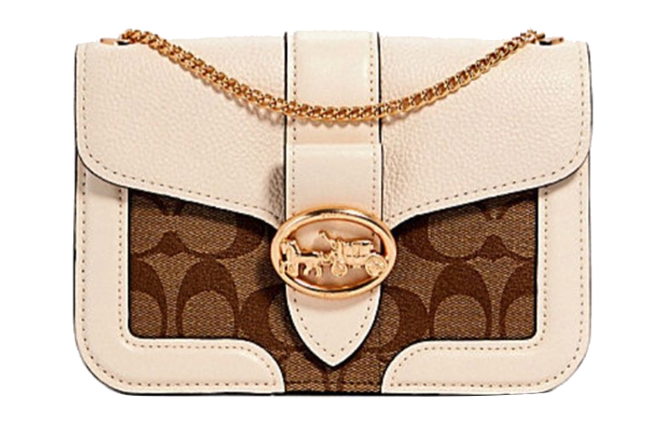 Coach georgie hot crossbody bag