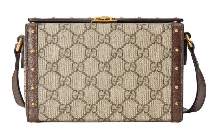 GUCCI｜CROSSBAGS (724529 UM8HG 1046) GG jumbo medium crossbody bag in black leather | GUCCI® US