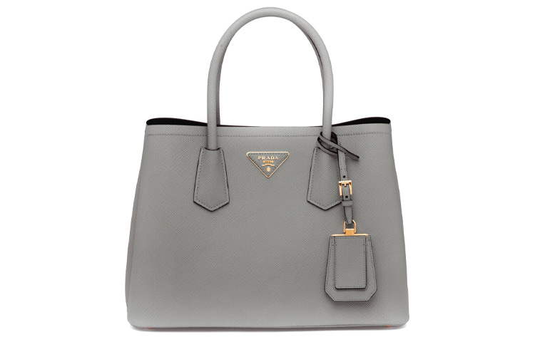 25SS PRADA ♦ ポコノ 2WAY トートバッグ1BC060 ZMY F0002 Black Re-nylon And Saffiano Leather Tote Bag | PRADA