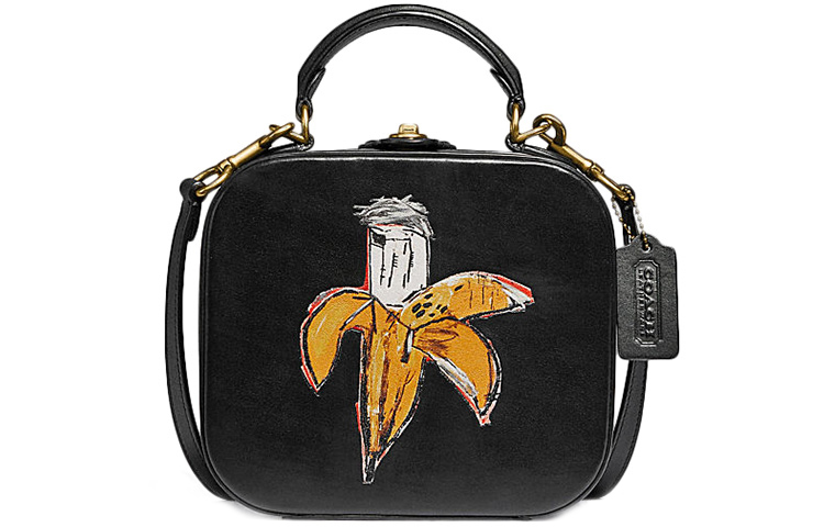 Jean-michel Basquiat X COACH Square Handbags - POIZON