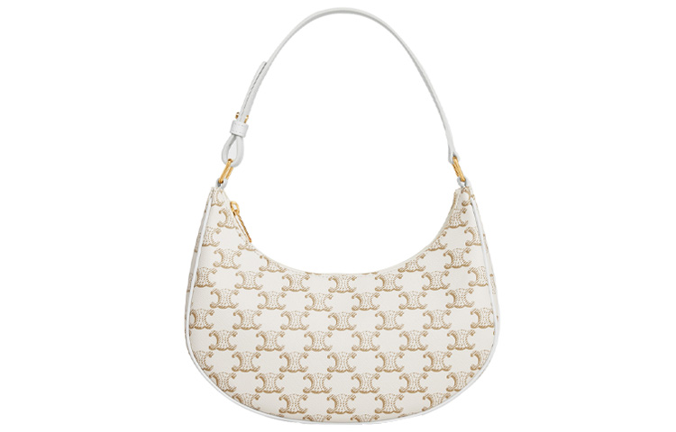 【VIPセール！】CELINEロゴキャンバスAVA VIPセール！ラスト】CELINE（セリーヌ）ロゴ入りミディアムAVA