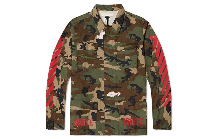 OFF WHITE Jackets Men Camouflage POIZON