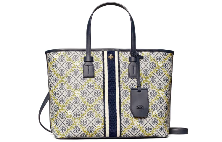 Tory Burch Women's Belt Bag Monogram Blue