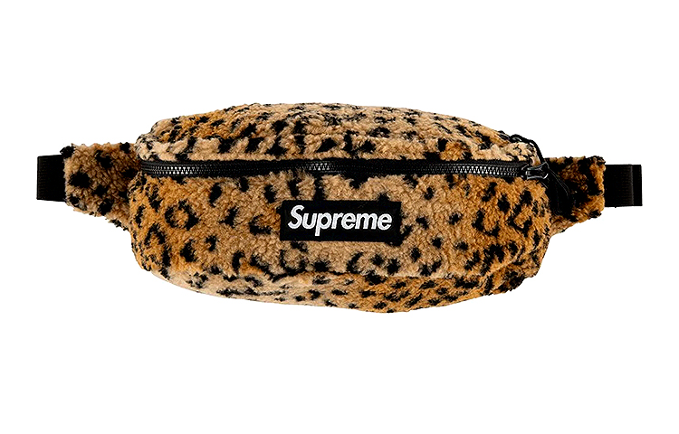 バッグ Supreme Leather Waist Bag Brown 24FW Supreme Leather Waist Bag (FW24) - $128