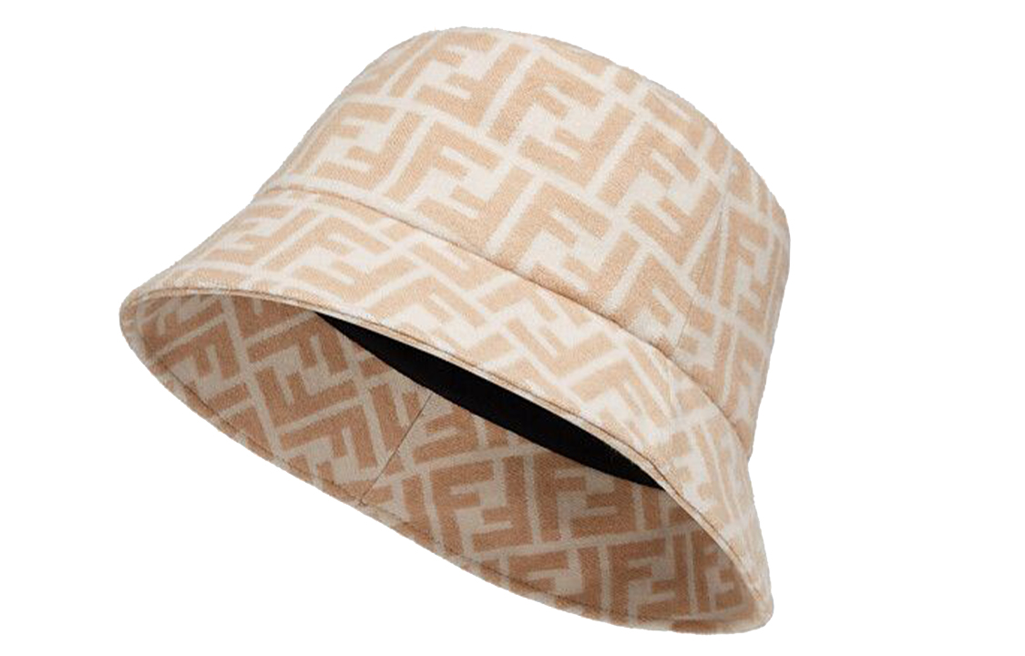 【送関込】FENDI☆フェンディ FF bucket hat FENDI Ff Monogram Bucket Hat - POIZON
