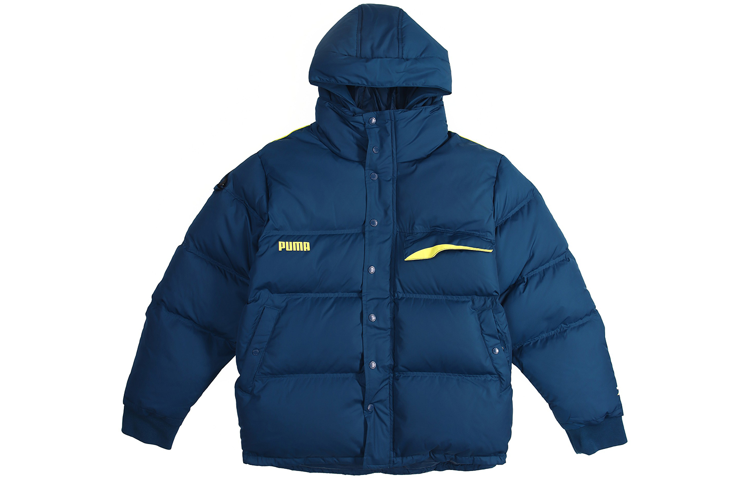 Ader Error X PUMA CLASSICS Down Jackets Unisex Sea Blue XL POIZON