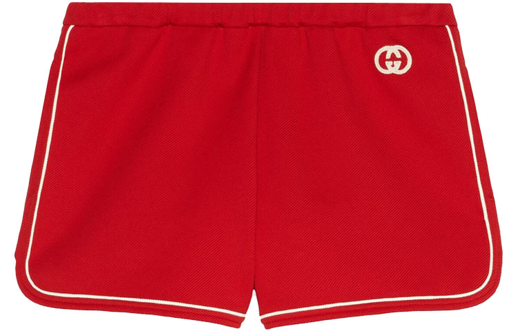 GUCCI Casual Shorts Women s Red POIZON