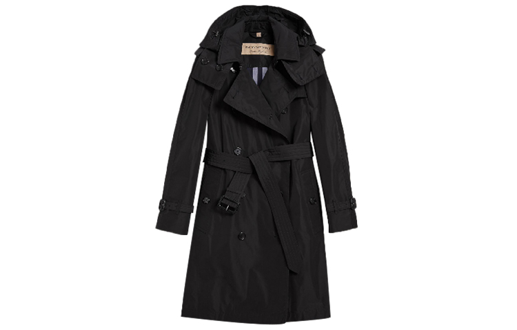 Burberry amberford taffeta trench coat on sale