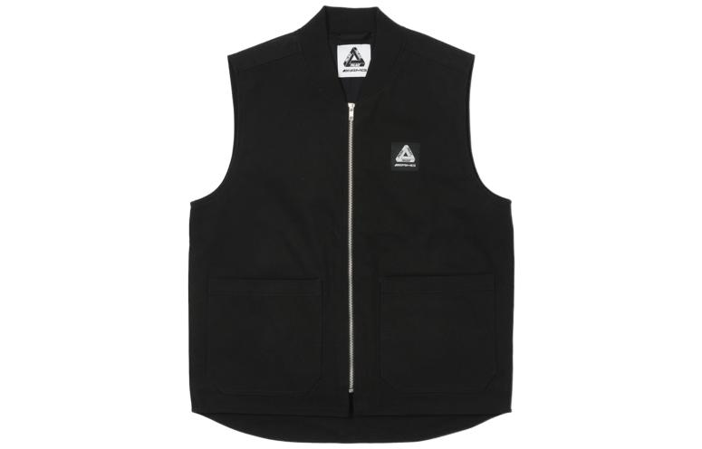 Palace London Sweat Gilet Black Men's - SS22 - GB