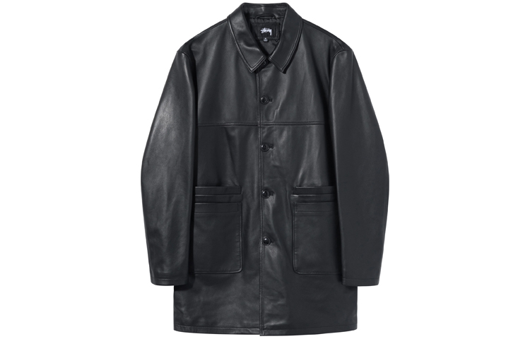 希少】STUSSY Leather Sport Coat 【公式通販】