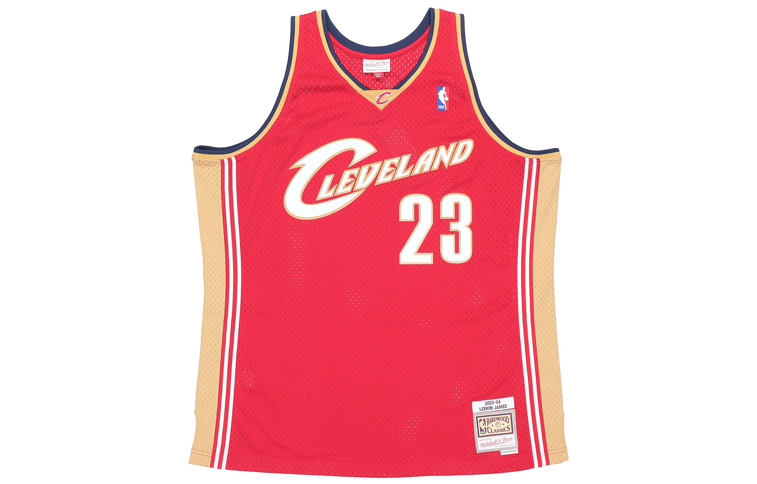 ホット商品 Jerseys Basketball Ness Mitchell Unisex POIZON - XL Red その他