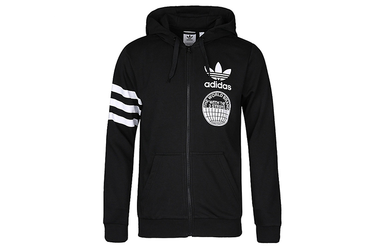 Adidas originals street graphic full zip hoodie shops