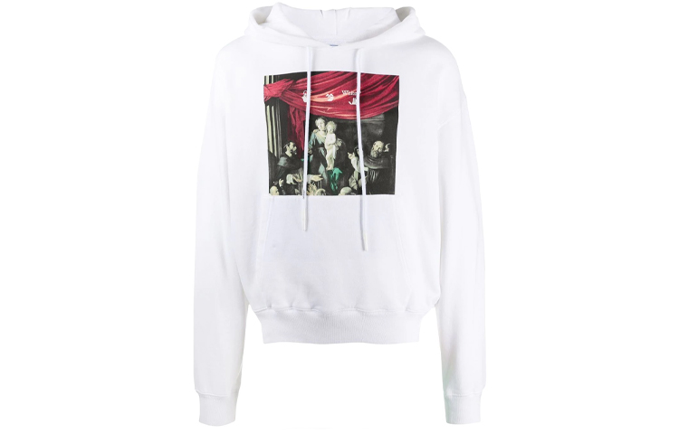 OFF WHITE Caravaggio Painting Hoodie POIZON