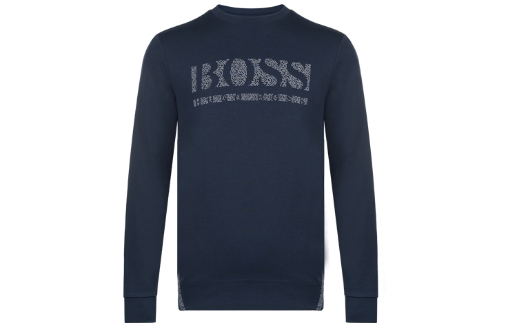 HUGO BOSS Sweatshirts Men Blue POIZON