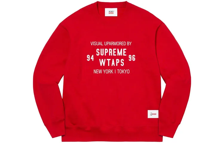 Supreme Wtaps Crewneck Black XL - POIZON 