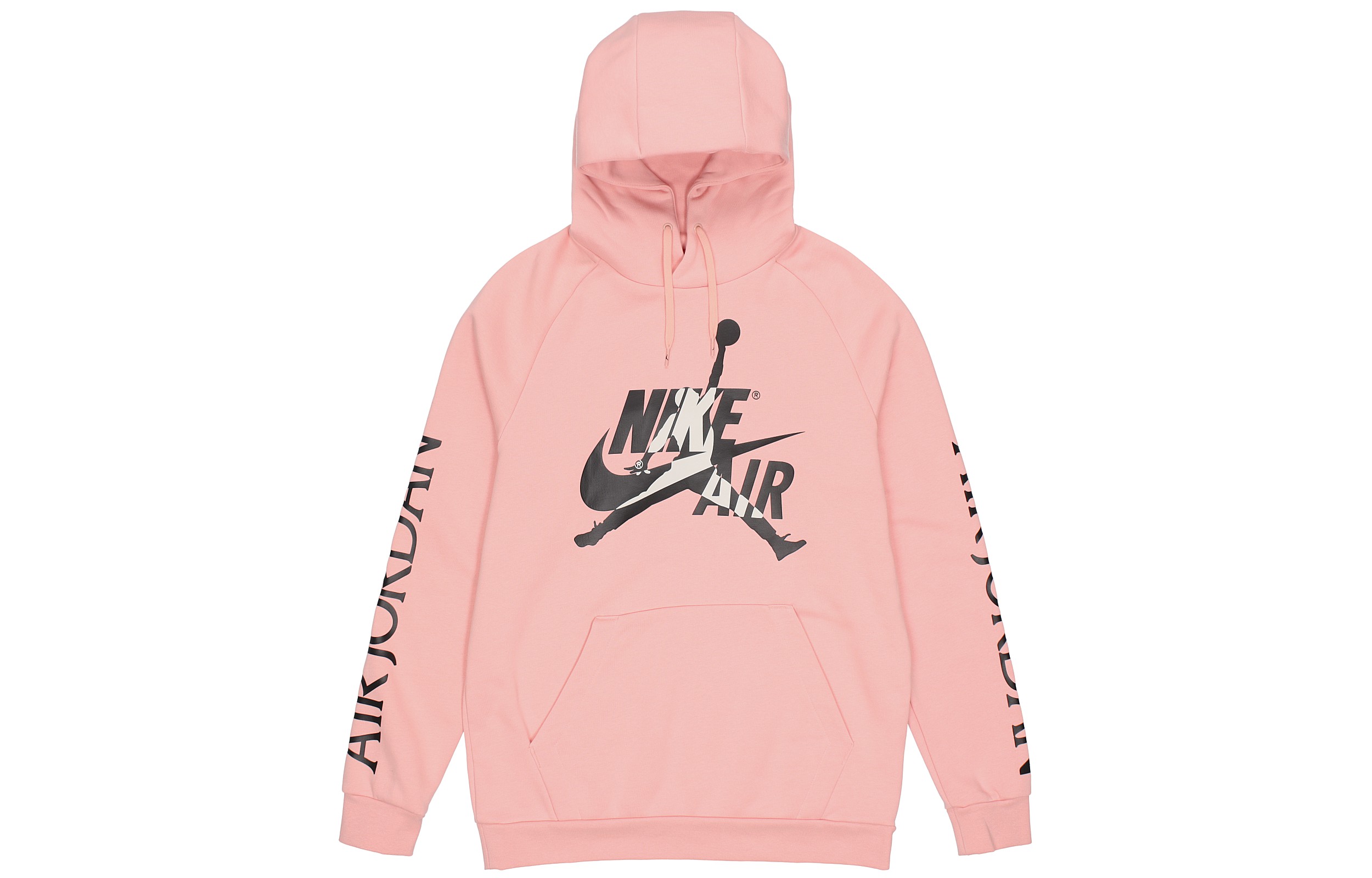 Black and pink jordan hoodie online