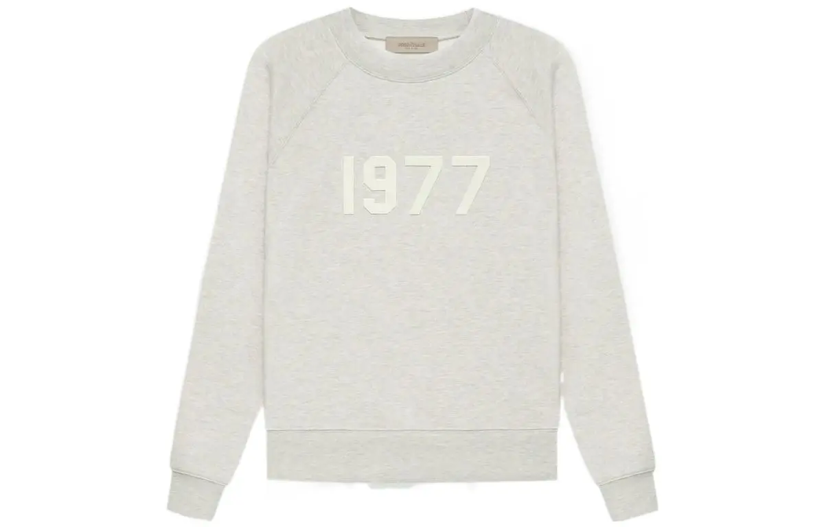 fear of god essentials crewneck ss22 light oatmeal