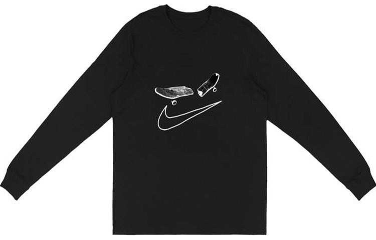 Travis Scott/Cactus Jack x Nike SB deals Longsleeve T-Shirt - White - Size XXL - New!!