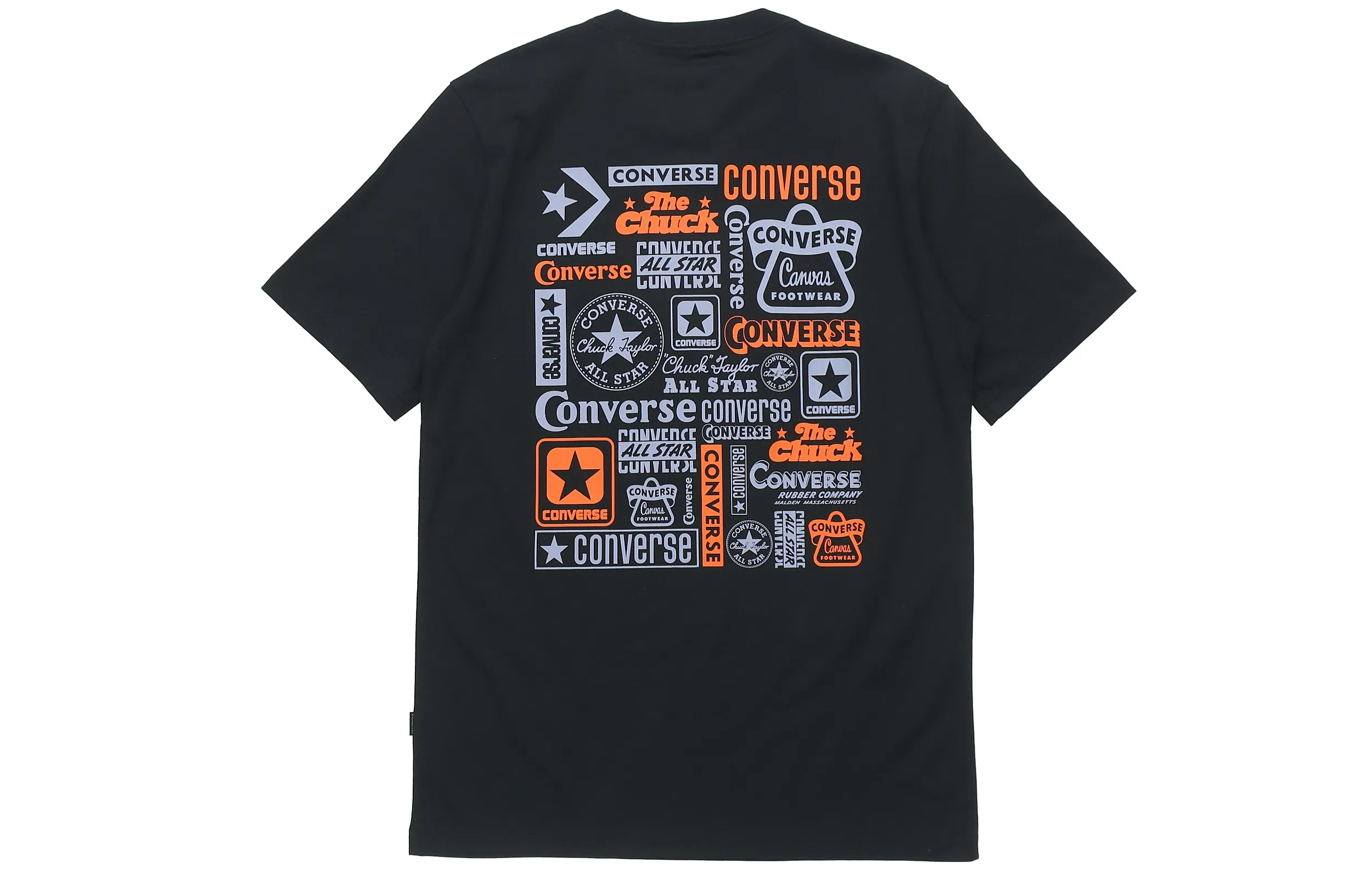 Converse Black Cotton Men T-Shirt main image 1