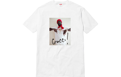 Supreme Czarna Gucci Mane Tee Cheap Rcj Jordan Outlet