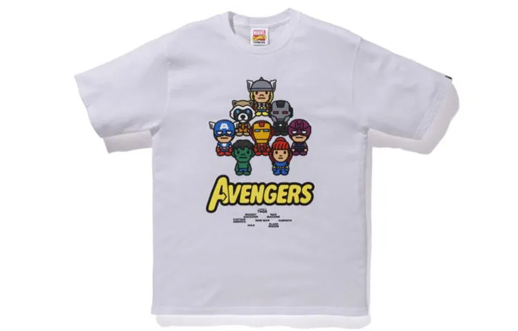 A BATHING APE X Marvel Milo Avengers Tee M - POIZON