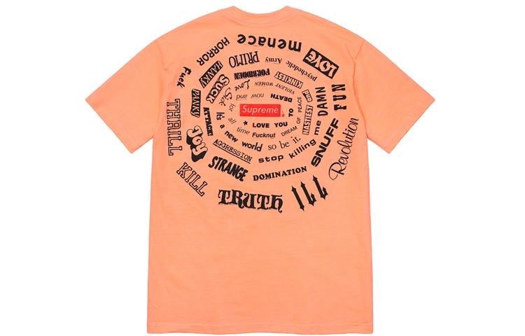 Buy Supreme Spiral Tee 'Black' - SS21T42 BLACK | GOAT