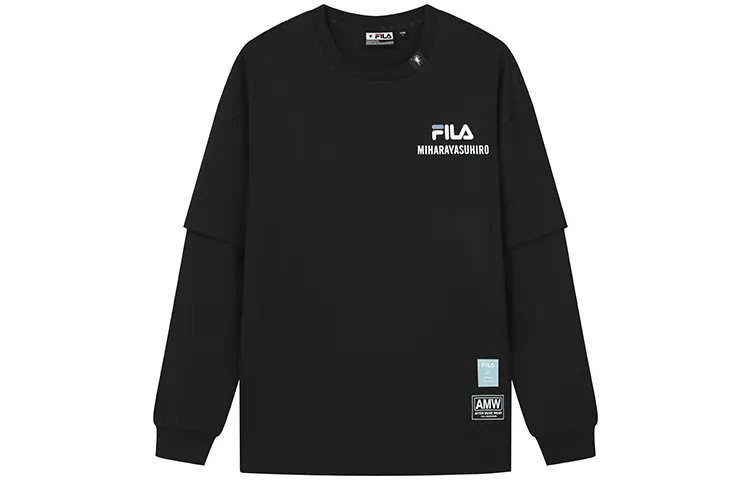 FILA MIHARA YASUHIRO Collaboration Collection T-Shirts Men Jet Black ...