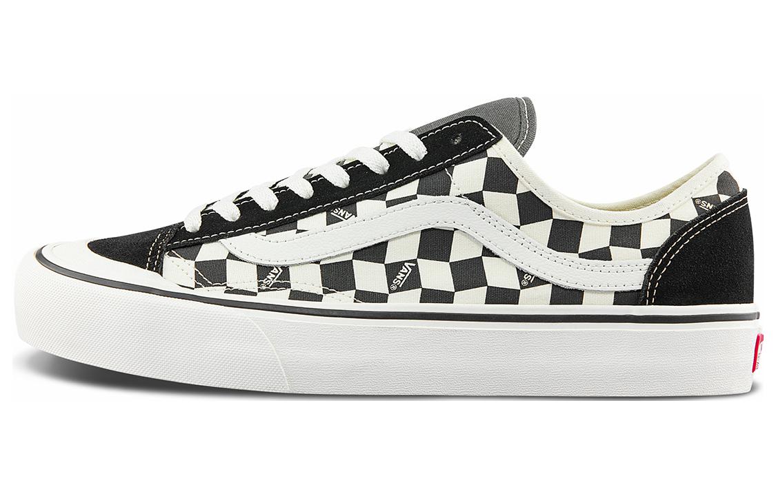 VANS★STYLE 136 DECON VR3 SF★兼用★MARSHMALLOW/BLACK Style 136 Vans Decon VR3 Sf 'Checkerboard - Black