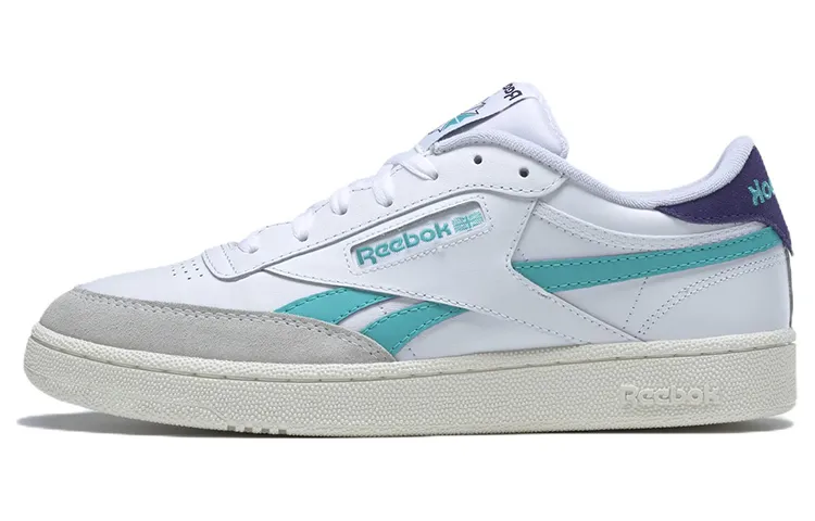 Reebok Club C Revenge White Classic Teal US M 13 POIZON