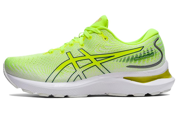 Asics Women s Gel Cumulus 24 Safety Yellow Velvet Pine POIZON