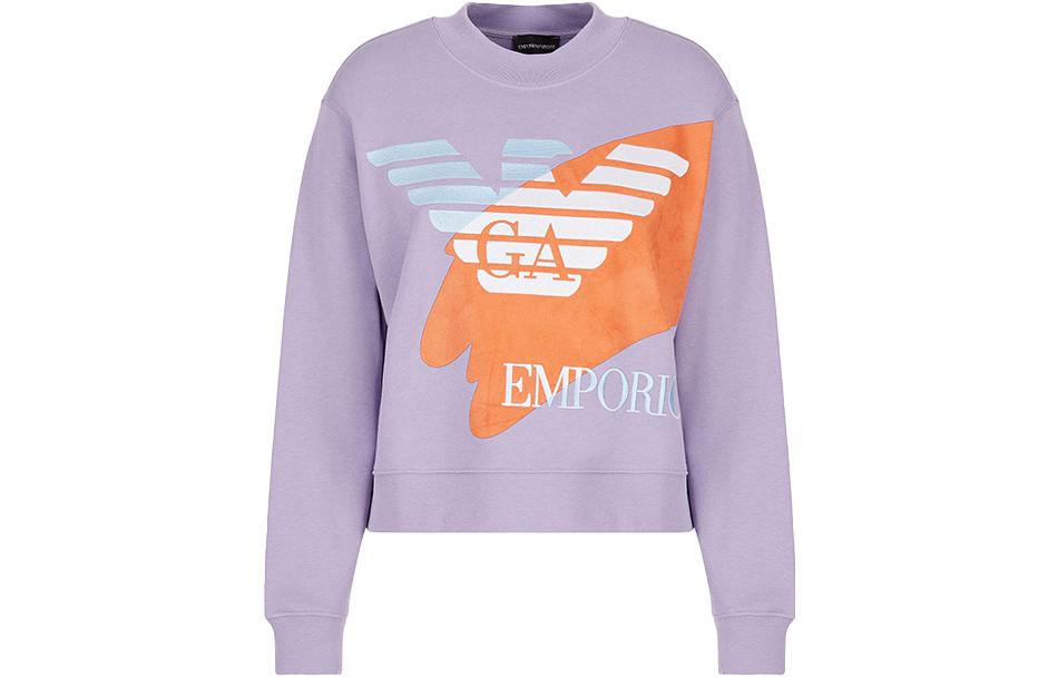 EMPORIO ARMANI Sweatshirts Women s Purple POIZON