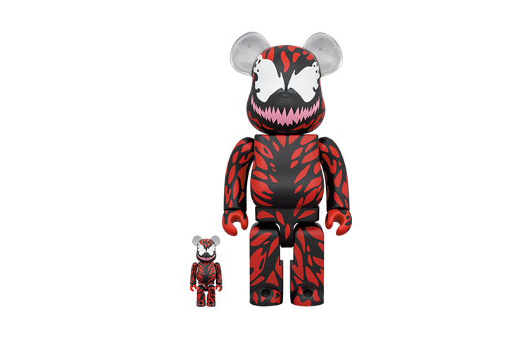 BE@RBRICK CARNAGE 100 ％ 400 ％ Medicom Toy BEARBRICK | eBay