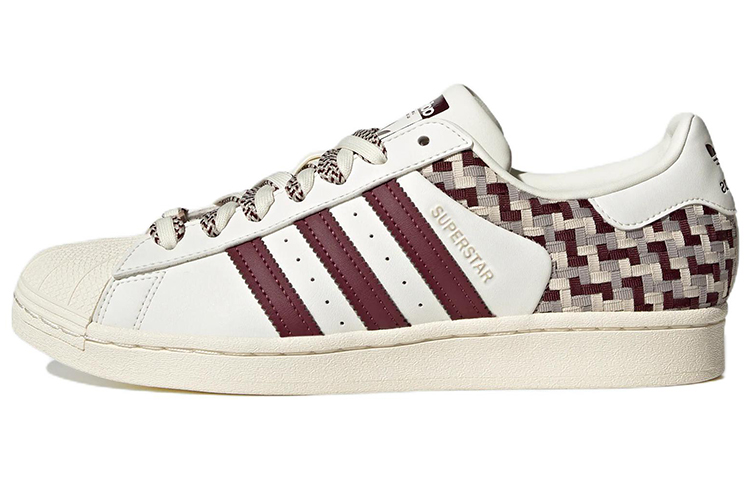 Store Adidas Mens Superstar Vulc Adv D68723 Burgundy Lace Up Skateboarding Shoes 7.5