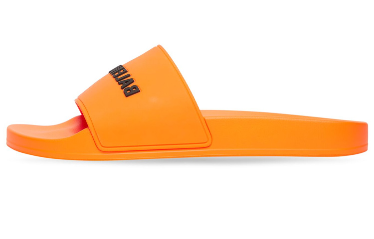 人気★関税込【BALENCIAGA】Pool スライドサンダルOrange Balenciaga Pool Slides 'Orange Black' - POIZON