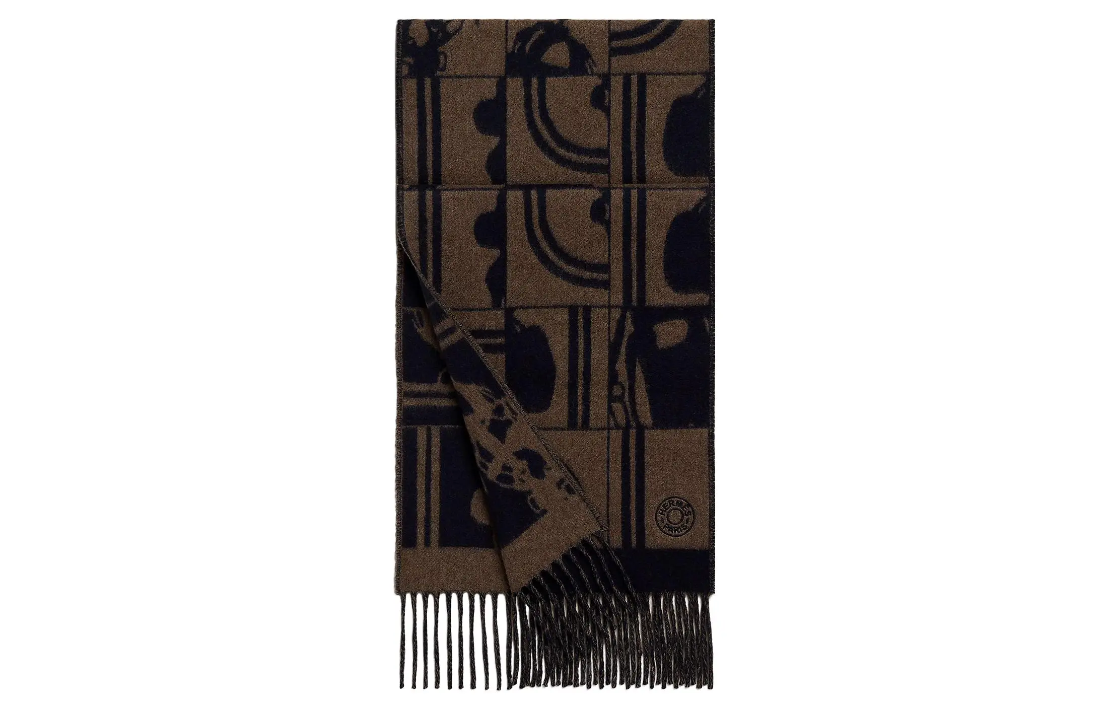 HERMES Men Knit Scarf - POIZON