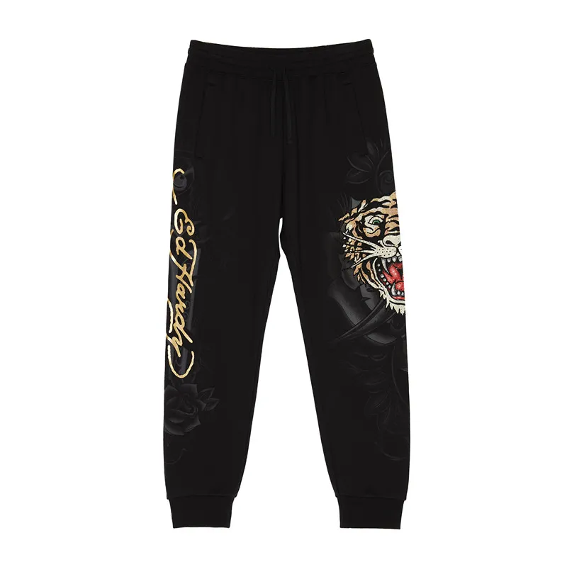 Ed Hardy Unisex Knit Sweatpants POIZON
