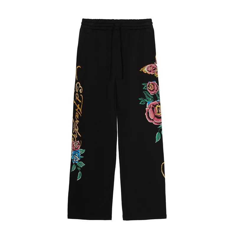 Ed Hardy Women Knit Sweatpants - POIZON