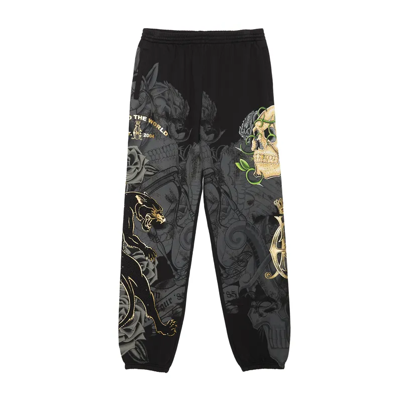 Ed Hardy Men Knit Sweatpants POIZON