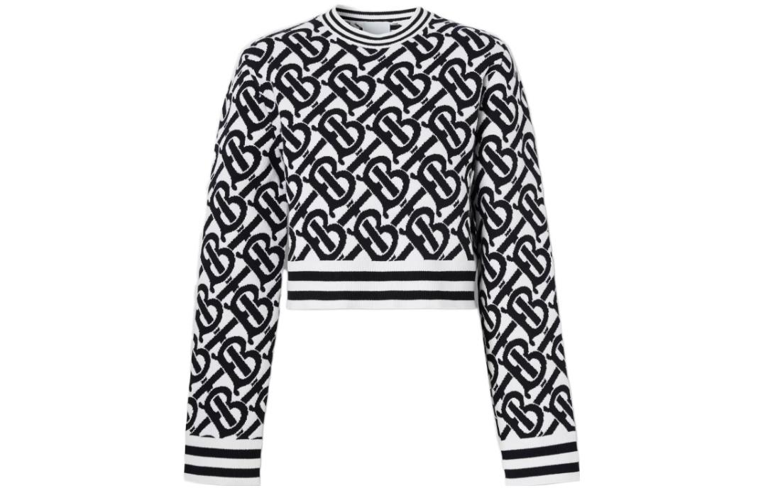 Burberry sweater white best sale