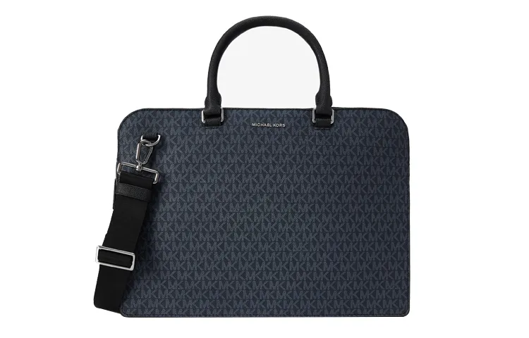 Michael Kors Men MK Cooper Briefcase - POIZON